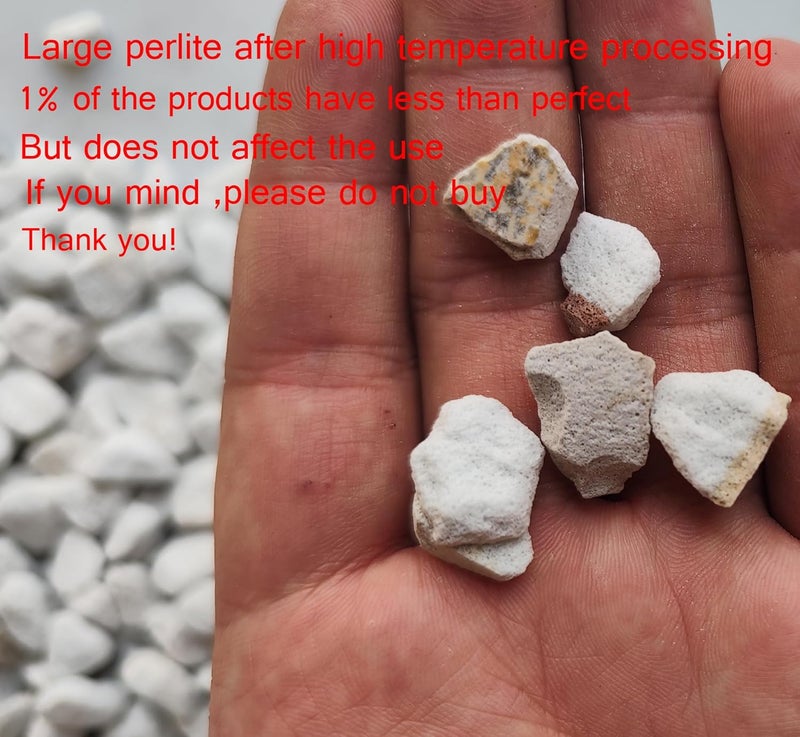 Voulosimi 20QT Organic Perlite Horticultural Soil Amendment for Plants and Enhanced Drainage Enhanced - Image 3
